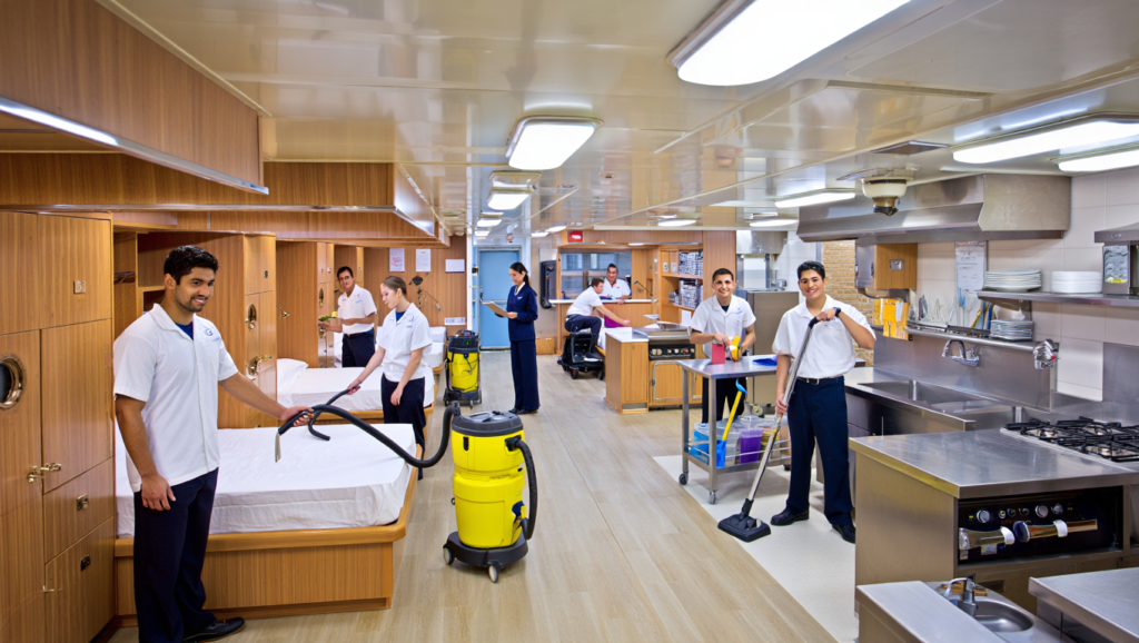 Housekeeping & Galley Utility program at BSTC